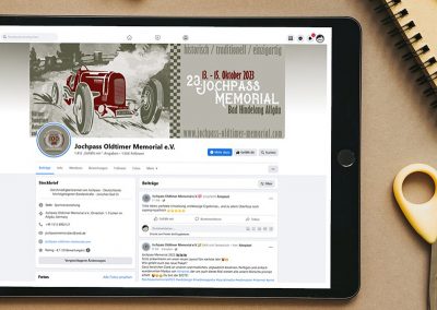 Jochpass Memorial 2023 Facebook Design by Almpixel