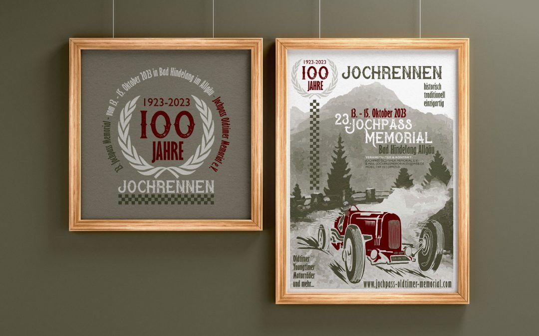 Jochpass Memorial - 100 Jahre Jochrennen - Design